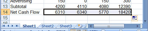 CIS110 - Excel Tutorial